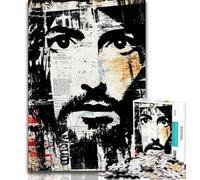 Puzzle per adolescenti con il volto di Gesù, 1000 pezzi, per adulti e ragazzi, giocattolo educativo, ideale come regalo per tutta la famiglia (50x75cm)
