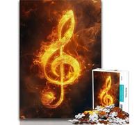 Puzzle per adolescenti con note musicali fantasy puzzle da 1000 pezzi per adolescenti regali di compleanno regali per bambini dai 14 anni in su (26x38cm)