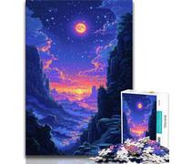 Puzzle per adolescenti con paesaggi fantasy e natura 1000 pezzi design unico e vibrante esperienza di gioco rilassante e stimolante (50x75cm)