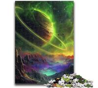 Puzzle per adolescenti con paesaggio dell'universo della Via Lattea, gioco stimolante, ideale come regalo per tutta la famiglia (26x38cm)