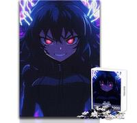 Puzzle per adolescenti con ragazza anime e potere elettrico, 1000 pezzi, gioco educativo per la concentrazione mentale, idea regalo speciale commovente, dimensioni 38x26cm