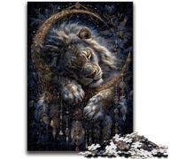 Puzzle per adolescenti con rete acchiappasogni a forma di leone, adatto a persone dai 14 anni in su, gioco educativo, sfida, giocattolo, regalo per compleanni, 38x26cm