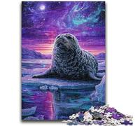 Puzzle per adolescenti con sigillo psichedelico, gioco stimolante, ideale come regalo per tutta la famiglia, 26x38cm
