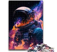 Puzzle per adolescenti Cosmic Explorer Chronicles Brain Intelligence Challenge Giocattoli avvincenti Regalo di compleanno, regali, arte murale 38x26cm