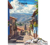 Puzzle per adolescenti Cusco, Perù Poster di viaggio Puzzle da 1000 pezzi Puzzle di carta Puzzle per adulti Giochi educativi 38x26 cm/1000 pezzi