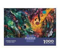 Puzzle Per Adolescenti Da 1000 Pezzi Abstract Art Painting for Sale-2 Puzzle Per Adolescenti Gioco Per Famiglie Sfida Difficile Regali Unici Per Compleanno E Natale 52x38cm/1000pcs