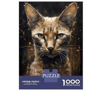 Puzzle Per Adolescenti Da 1000 Pezzi Abyssinian Cat Magic Power Puzzle Per Adulti Giochi Rilassanti Regalo Di Compleanno Regali Per Amici E Familiari 38x26cm/1000pcs