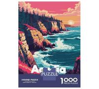 Puzzle Per Adolescenti Da 1000 Pezzi Acadia National Park Coastal Landscape Art Puzzle Per Adulti Giochi Per Famiglie Ma Divertenti E Umoristici Sfida Educativa 70x50cm/1000pcs