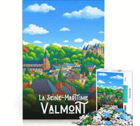 Puzzle per adolescenti da 1000 pezzi, Affiche Valmont, Giochi rilassanti, Decorazione per la casa, Adatto per la decorazione della scrivania 38x26cm