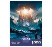 Puzzle Per Adolescenti Da 1000 Pezzi Alien Expedition Puzzle Per Adulti Giochi Divertenti Un'opera D'arte Interazione Genitore-figlio 38x26cm/1000pcs