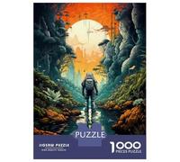 Puzzle Per Adolescenti Da 1000 Pezzi Alien Landscape Astronaut Exploration Puzzle Per Adulti Giocattolo Decorazione Da Parete Regalo Decorativo Perfetto Per Amici E Familiari 70x50cm/1000pcs