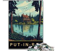 Puzzle per adolescenti da 1000 pezzi, ambientato nella baia dell'Ohio, per sfide di gioco educativo, come regalo per tutta la famiglia, 50x75cm