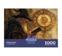 Puzzle Per Adolescenti Da 1000 Pezzi Ancient Wizard Reading Book Puzzle Per Adulti Giochi Rilassanti Decorazione Perfetta Gioco Stimolante Regali 70x50cm/1000pcs