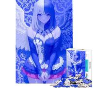 Puzzle per adolescenti da 1000 pezzi Angelo ﹨u Demone Anime Ragazza Difficile e Sfida Regalo per Donne Giochi Divertenti per e dai 14 anni in su (38X26CM)