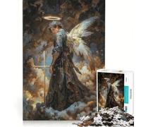 Puzzle per adolescenti da 1000 pezzi: Arcangelo Azrael, Guida celeste delle transizioni, elaborazione del lutto, liberazione dell'anima, gioco impossibile, sfida difficile, compleanno