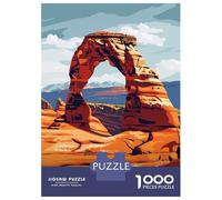 Puzzle Per Adolescenti Da 1000 Pezzi Arches National Park, Utah, USA Puzzle Per Adulti Gioco Pratico Assemblaggio Del Modello Sfida Educativa 70x50cm/1000pcs