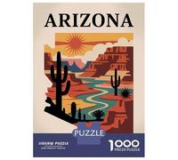 Puzzle Per Adolescenti Da 1000 Pezzi Arizona Grand Canyon State Puzzle Per Adulti Giocattolo Decorazione Da Parete Regali Per Donne Divertimento A Casa Attività, 70x50cm/1000pcs