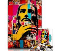 Puzzle per adolescenti da 1000 pezzi, arte cristiana, per giochi educativi, giocattoli, offerte regalo per tutta la famiglia, 38x26cm