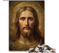 Puzzle per adolescenti da 1000 pezzi, arte di Gesù, allena il tuo cervello e le tue mani, regali di compleanno unici per bambini dai 14 anni in su dimensioni 50x75cm