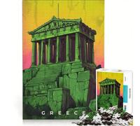 Puzzle per adolescenti da 1000 pezzi, arte propagandistica greca, gioco rompicapo, attività divertenti da fare in casa, regalo per donne 50x75cm