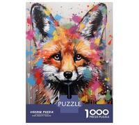 Puzzle Per Adolescenti Da 1000 Pezzi Banksy Fox Graffiti Art Puzzle Per Adulti Giochi Rilassanti Regalo Di Compleanno Regali Per Amici E Familiari 38x26cm/1000pcs