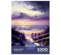 Puzzle Per Adolescenti Da 1000 Pezzi Beach on The Baltic Sea Puzzle Per Adulti Giochi Rilassanti Decorazione Perfetta Gioco Stimolante Regali 38x26cm/1000pcs