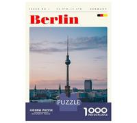 Puzzle Per Adolescenti Da 1000 Pezzi Berlin Germany Travel Art Puzzle Per Adolescenti Giochi Rilassanti Regali Per Donne Regali Per Amici E Familiari 52x38cm/1000pcs