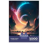 Puzzle Per Adolescenti Da 1000 Pezzi Birth Of Planet Landscape Puzzle Per Adolescenti Giochi Rilassanti Regali Per Donne Regali Per Amici E Familiari 52x38cm/1000pcs