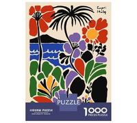 Puzzle Per Adolescenti Da 1000 Pezzi Capri Italy Floral Landscape Art Puzzle Per Adulti Giocattolo Decorazione Da Parete Regali Per Donne Divertimento A Casa Attività, 52x38cm/1000pcs