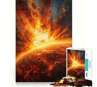 Puzzle per adolescenti da 1000 pezzi Cataclisma Celeste︰ L'Esplosione Finale Gioco a Giunzione Fissa Gioco Cognitivo Giocattolo Divertente e Facile Regalo di Natale Decorazione (38x52cm)