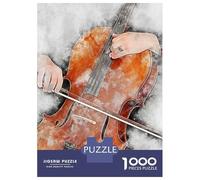 Puzzle Per Adolescenti Da 1000 Pezzi Cello 2 Puzzle Per Adolescenti Giocattolo Decorazione Murale Decorazione Per La Casa Interazione Genitore-figlio 38x26cm/1000pcs