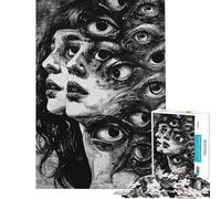 Puzzle per adolescenti da 1000 pezzi "Chi sono io?" Puzzle per adolescenti Gioco rompicapo Regalo per donne Difficile e stimolante (Dimensioni 38x52cm)