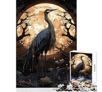 Puzzle per adolescenti da 1000 pezzi cicogna giocattolo mistico decorazione da parete opera d'arte regalo giochi educativi adatto per la decorazione del desktop dimensioni 50x75cm