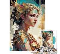 Puzzle per adolescenti da 1000 pezzi Circuiti della Saggezza︰ Athena Gioco rompicapo per adulti Regalo per donne Attività divertenti a casa (Dimensioni 50x75cm)
