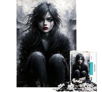 Puzzle per adolescenti da 1000 pezzi Città delle Ombre Difficile e stimolante Regalo per donne Gioco divertente per e dai 14 anni in su (50x75cm)