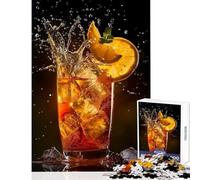 Puzzle per adolescenti da 1000 pezzi cocktail Long Island decorazioni per la casa giocattoli regali di Babbo Natale segreto giochi per famiglie aiuta il cervello ad allenarsi dimensioni 38x26cm