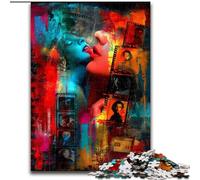 Puzzle per adolescenti da 1000 pezzi,collage di film,giocattoli da gioco Ogni pezzo è unico Gioco stimolante e divertente per tutta la famiglia,adatto a bambini dai 14 anni in su dimensioni 26x38cm