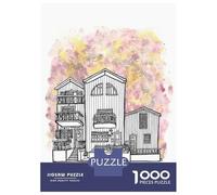Puzzle Per Adolescenti Da 1000 Pezzi Colorful Costa Nova Puzzle Per Adolescenti Giocattoli Antistress Vacanze A Casa Passatempo Divertimento Attività A Casa, 52x38cm/1000pcs