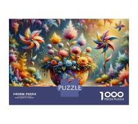 Puzzle Per Adolescenti Da 1000 Pezzi Colorful Fantasy Garden-3 Puzzle Per Adulti Giochi Rilassanti Decorazione Perfetta Gioco Stimolante Regali 38x26cm/1000pcs