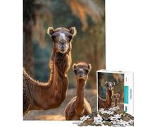 Puzzle per adolescenti da 1000 pezzi con animali della famiglia gioco rompicapo giocattolo intellettuale ottimo regalo per gli appassionati di giochi decorazione da parete (dimensioni 38x26cm)