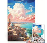 Puzzle per adolescenti da 1000 pezzi con dipinto ad olio di Alessandria, giochi per famiglie, assemblaggio di motivi, per rafforzare l'amore tra le coppie 50x75cm