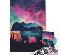 Puzzle per adolescenti da 1000 pezzi con silhouette galattiche Attività divertenti da fare a casa ma anche un gioco divertente e umoristico per tutta la famiglia adatto a ragazzi dai 14 anni in su