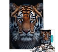 Puzzle per adolescenti da 1000 pezzi con tre tigri sfida educativa regalo per donne gioco educativo per ragazzi dai 14 anni in su (50x75cm)
