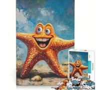 Puzzle per adolescenti da 1000 pezzi con una stella marina, giocattolo antistress, sfida impegnativa, per rafforzare l'amore tra le coppie 50x75cm