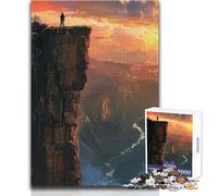 Puzzle per adolescenti da 1000 pezzi, Confine del mondo, bellissimo gioco di design, decorazione perfetta, regalo per compleanni, dimensioni 50x75cm