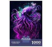 Puzzle Per Adolescenti Da 1000 Pezzi Cosmic Fantasy Octopus Puzzle Per Adulti Giochi Rilassanti Vacanza A Casa Passatempo Difficile Da Completare 38x26cm/1000pcs