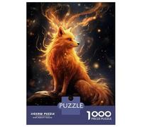 Puzzle Per Adolescenti Da 1000 Pezzi Cosmic Fox Spirit Puzzle Per Adulti Giochi Divertenti Sfida Difficile Regalo Di Compleanno, Regali, 52x38cm/1000pcs