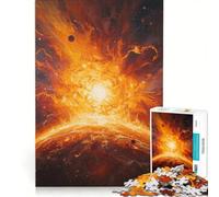 Puzzle per adolescenti da 1000 pezzi Cosmic Inferno︰ Nascita di una supernova, gioco rilassante, decorazione da parete, regalo per amici e familiari 50x75cm
