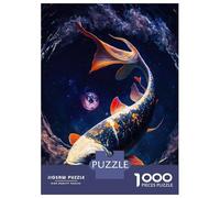 Puzzle Per Adolescenti Da 1000 Pezzi Cosmic Koi 2 Puzzle Per Adolescenti Gioco Per Famiglie Sfida Difficile Regali Unici Per Compleanno E Natale 70x50cm/1000pcs