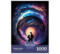Puzzle Per Adolescenti Da 1000 Pezzi Cosmic Love Story Puzzle Per Adolescenti Giochi Rilassanti Corsa Di Velocità Manuale Per È Ideale Come Regalo 52x38cm/1000pcs